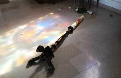 Осквернено католицький храм в Ріаз